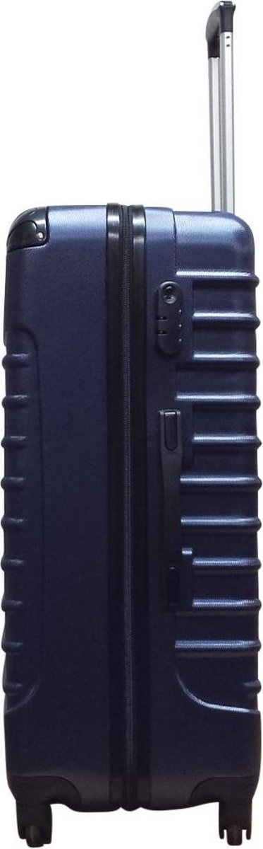 2-dílná tmavě modrá tvrdá taška na cesty – Monako