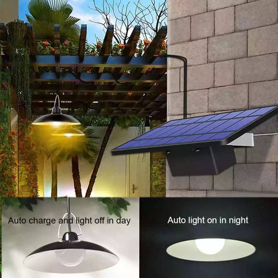 Bezdrátový solární LED lampový set s dálkovým ovládáním – TwinRay