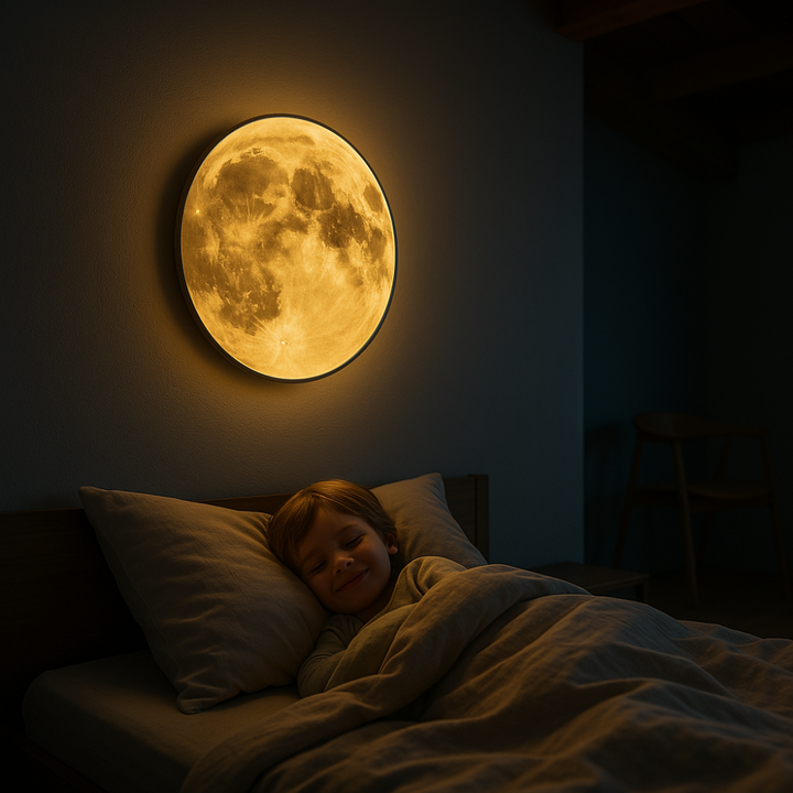 Magická atmosférická měsíční lampa - LunaGlow