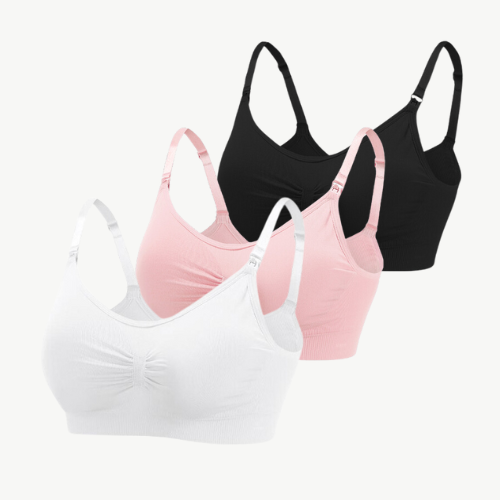Pohodlné kojicí podprsenky (sada 3 ks) – NurtureFit