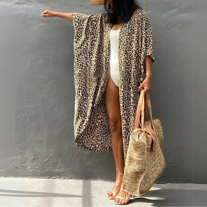 Boho chiffonová halenka s kimono rukávy – Ziva