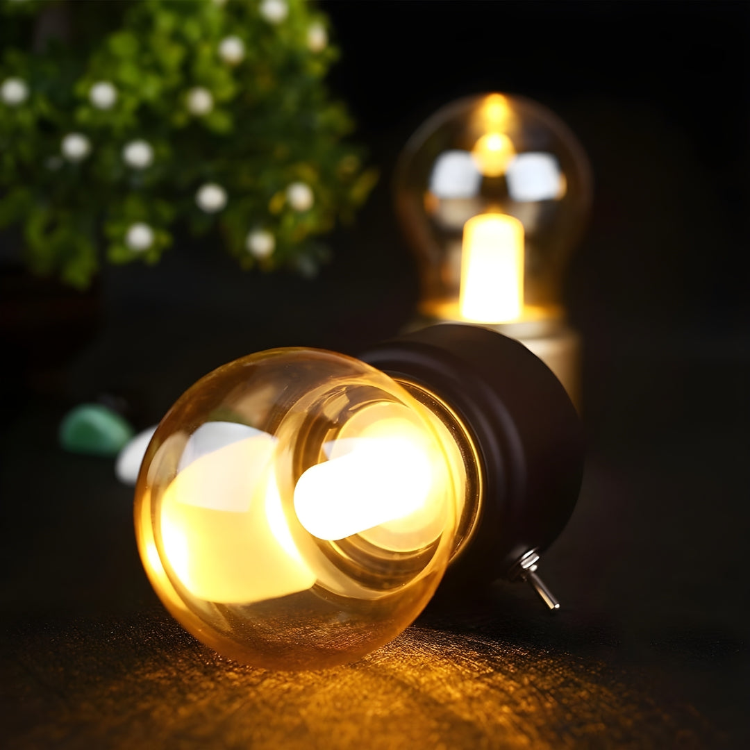 Přenosná retro stropní lampa - LumiRetro