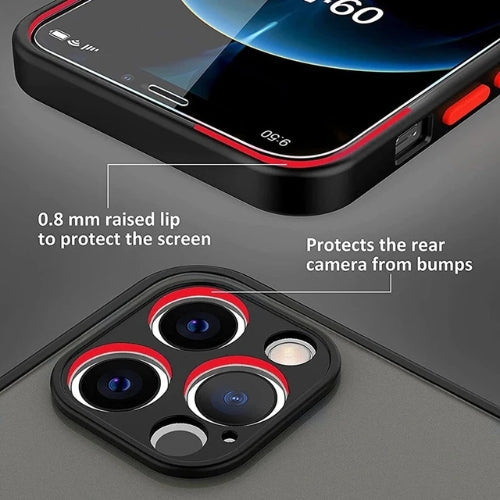 Matný magnetický obal na telefon s MagSafe a ochranou proti pádu – 1+1 ZDARMA