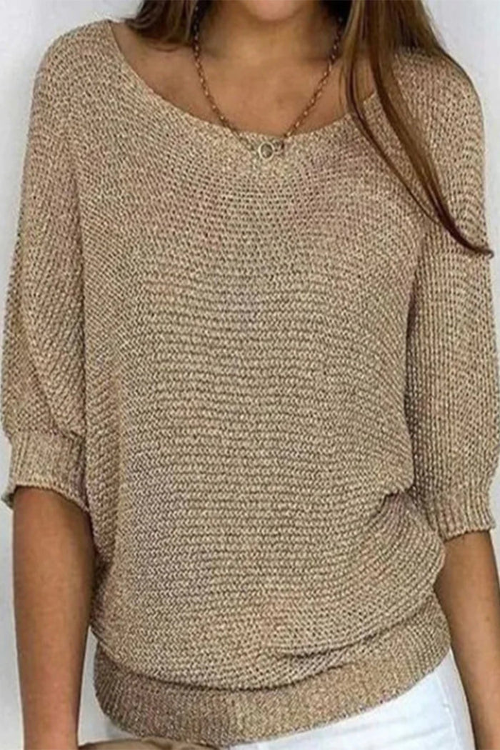Oversized svetr pro ženy s netopýřími rukávy – Mira
