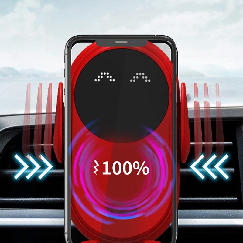 Držák na telefon s bezdrátovou nabíječkou – Voltix