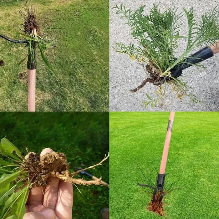 Stojící odstraňovač plevele s výkonným odstraňováním kořenů - WeedGrip