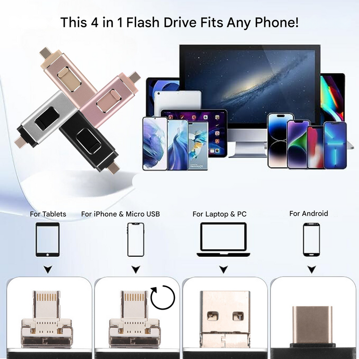 4v1 flashdisk pro každé zařízení - DataFlex