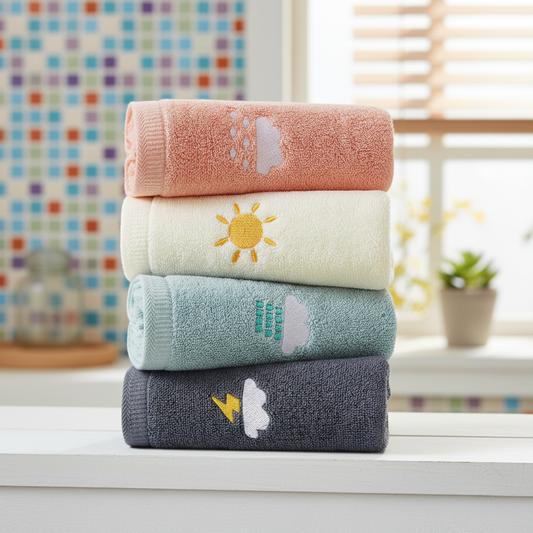 4-Teiliges Waschlappenset - KiddoTowel