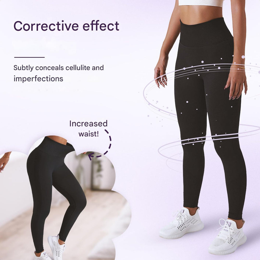 Dámské sportovní legíny s vysokým pasem – FlexFit