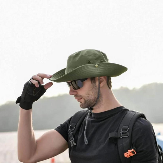 Voděodolný outdoorový klobouk s UV ochranou – ShieldFlex Pro