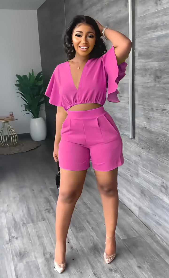 Trendy letní set s designem pruhů – Marlene
