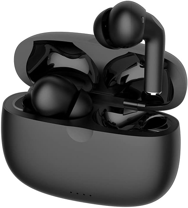 True Wireless sluchátka s potlačením hluku, Bluetoothem 5.0 a bezdrátovým nabíjecím pouzdrem – Sonetra