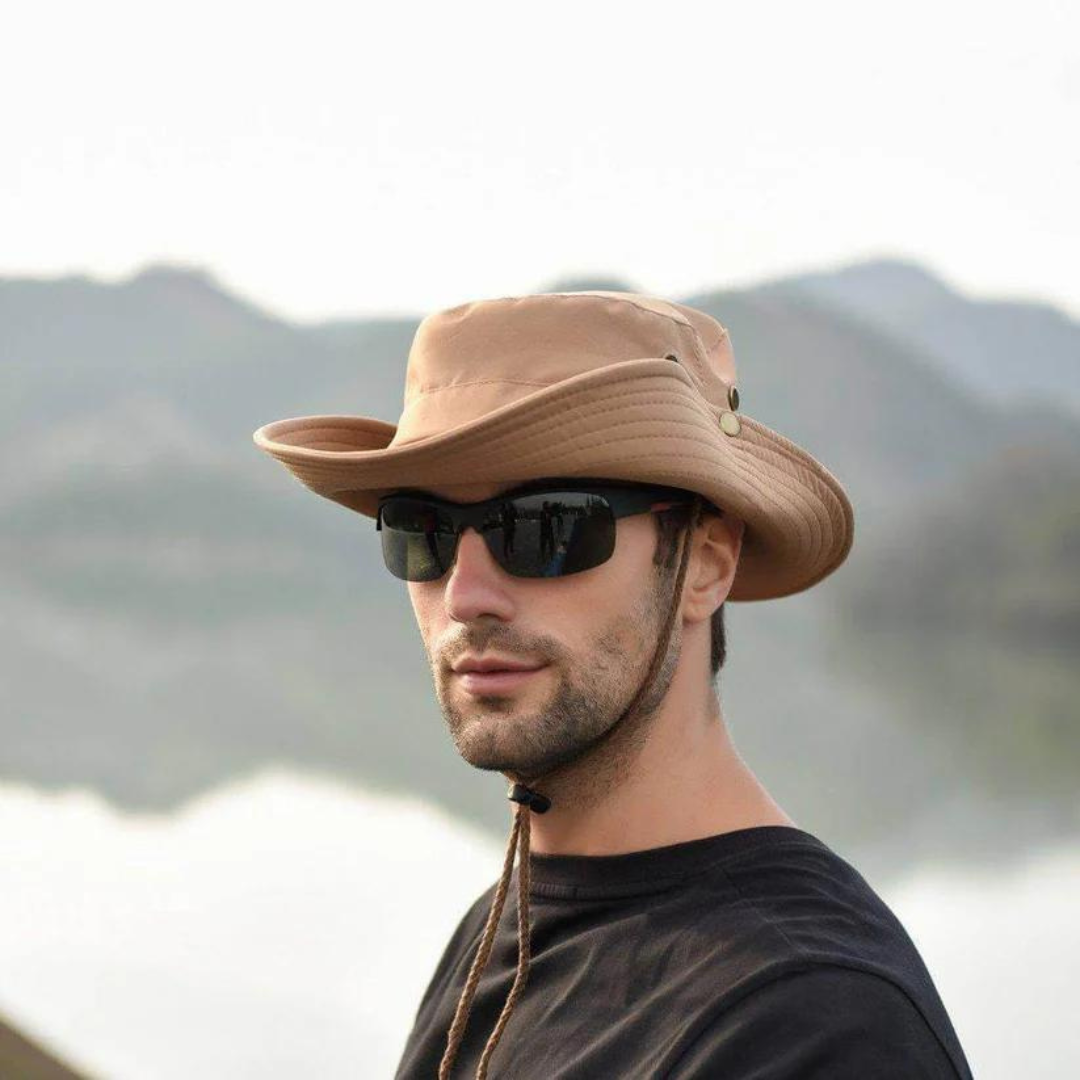 Voděodolný outdoorový klobouk s UV ochranou – ShieldFlex Pro