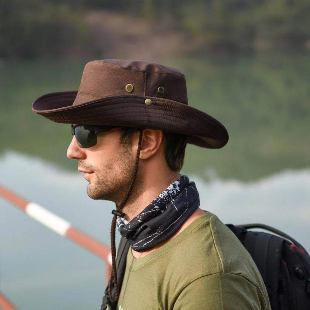 Voděodolný outdoorový klobouk s UV ochranou – ShieldFlex Pro
