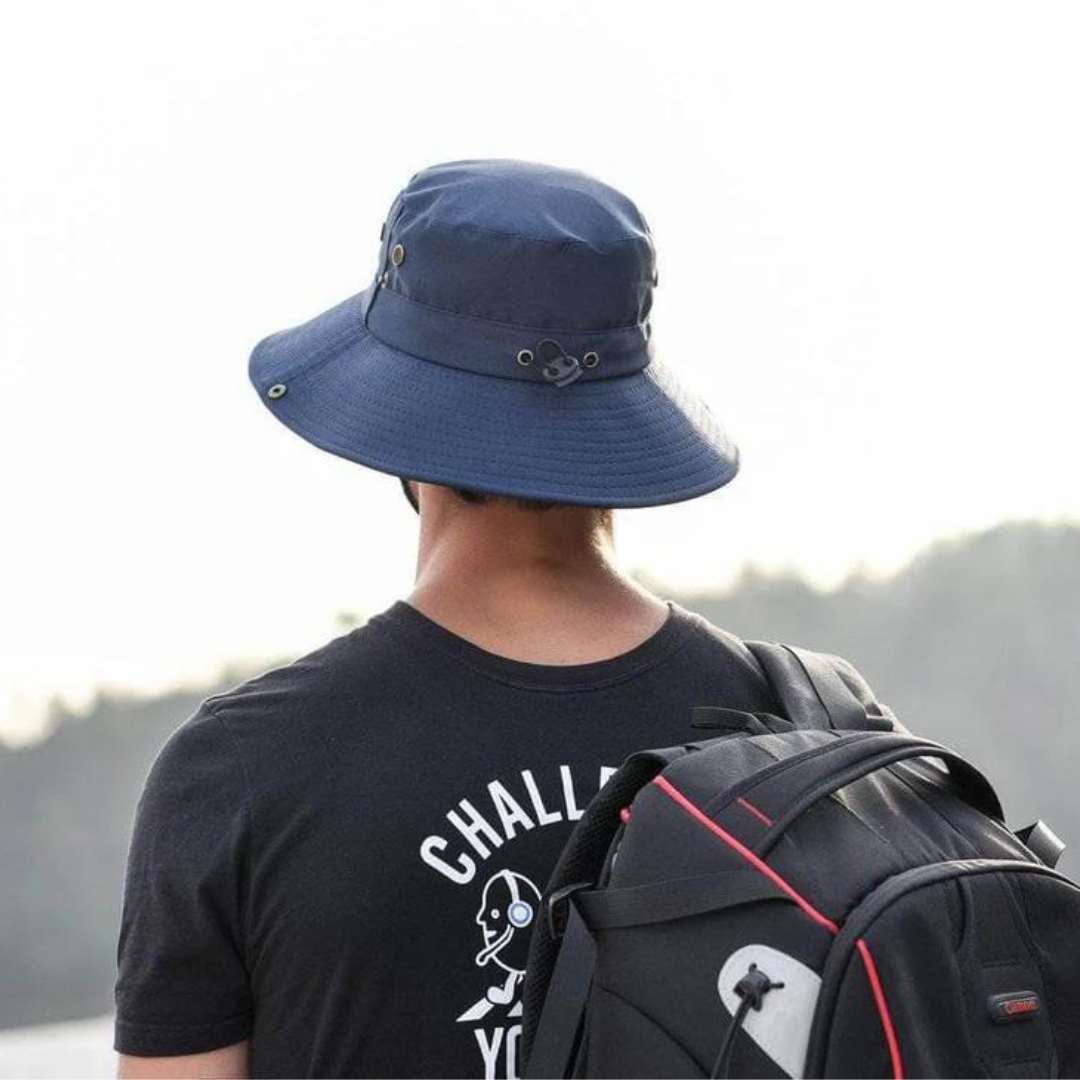 Voděodolný outdoorový klobouk s UV ochranou – ShieldFlex Pro