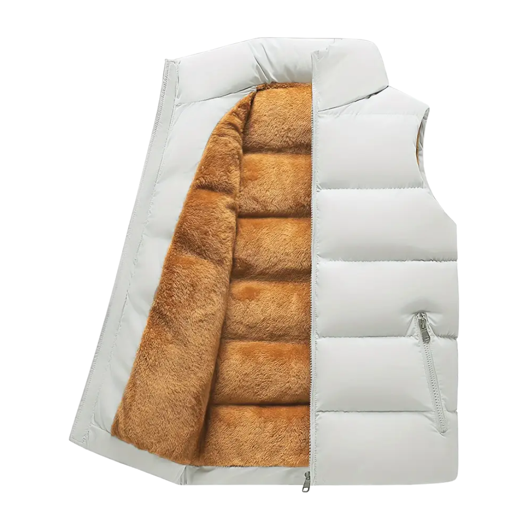 Pánský termo bodywarmer s podšívkou a stojáčkem – Arne
