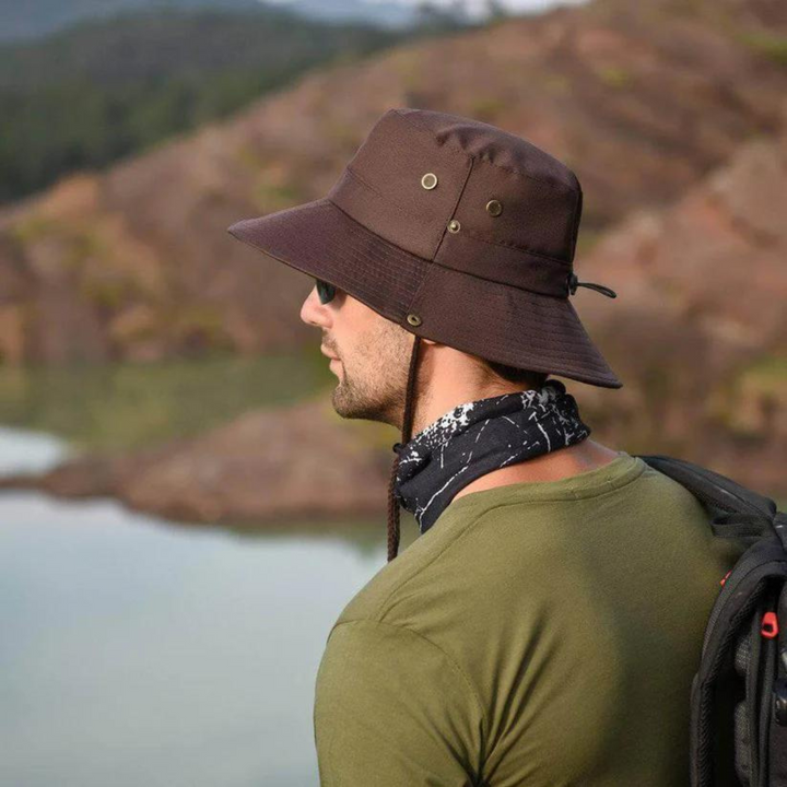 Voděodolný outdoorový klobouk s UV ochranou – ShieldFlex Pro