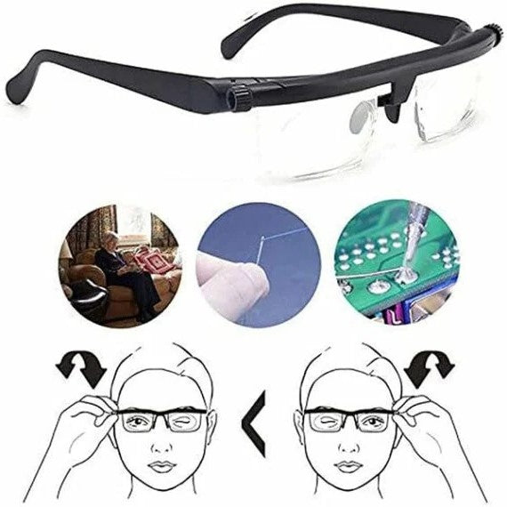Nastavitelné brýle na blízko i na dálku - VisiFlex