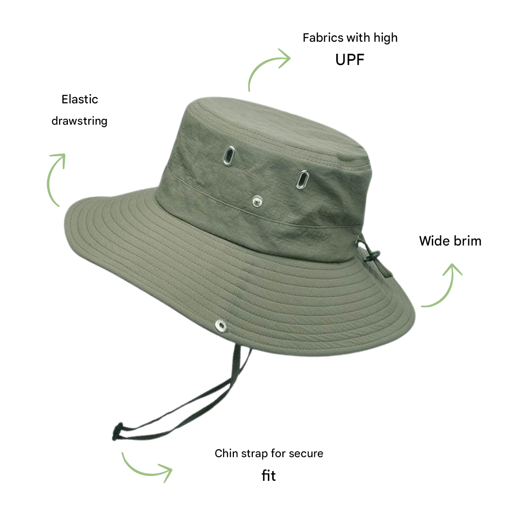 Venkovní klobouk typu bucket s UV ochranou – Stormtrail