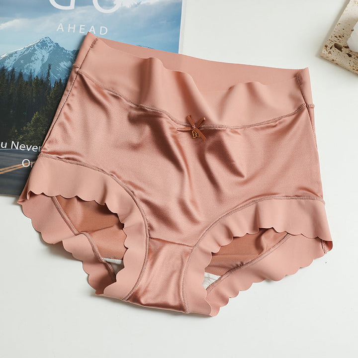 Damen Seamless Unterwäsche, rosa, hohe Taille, nahtlos, bequem, atmungsaktiv, modisch.