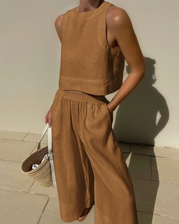Dvoudílný dámský outfit se sukní a topem – Stylový a univerzální – Narela