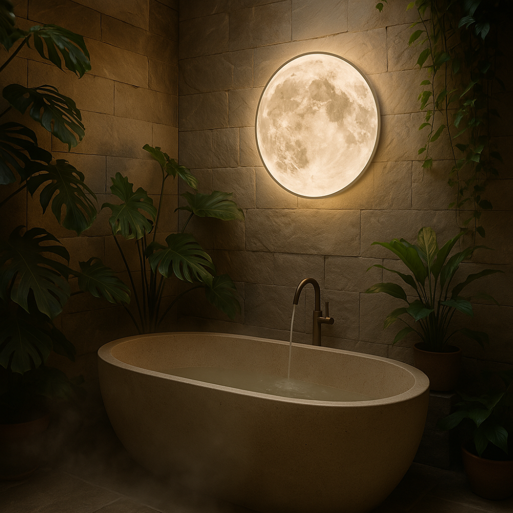 Magická atmosférická měsíční lampa - LunaGlow