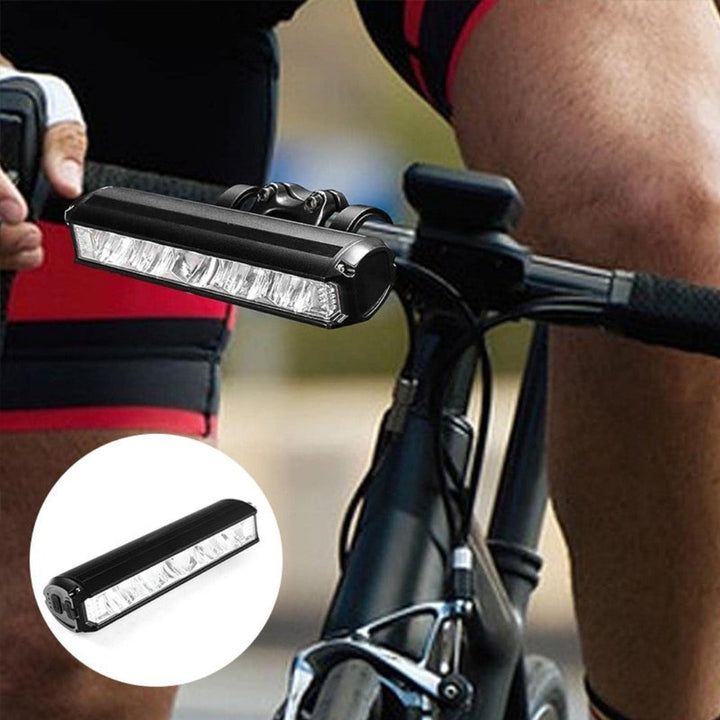Superjasné 180° cyklistické osvětlení s integrovanou baterií – Luminor