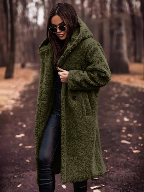 Dámský trench coat s páskem a dvojnásobným zapínáním – Clara