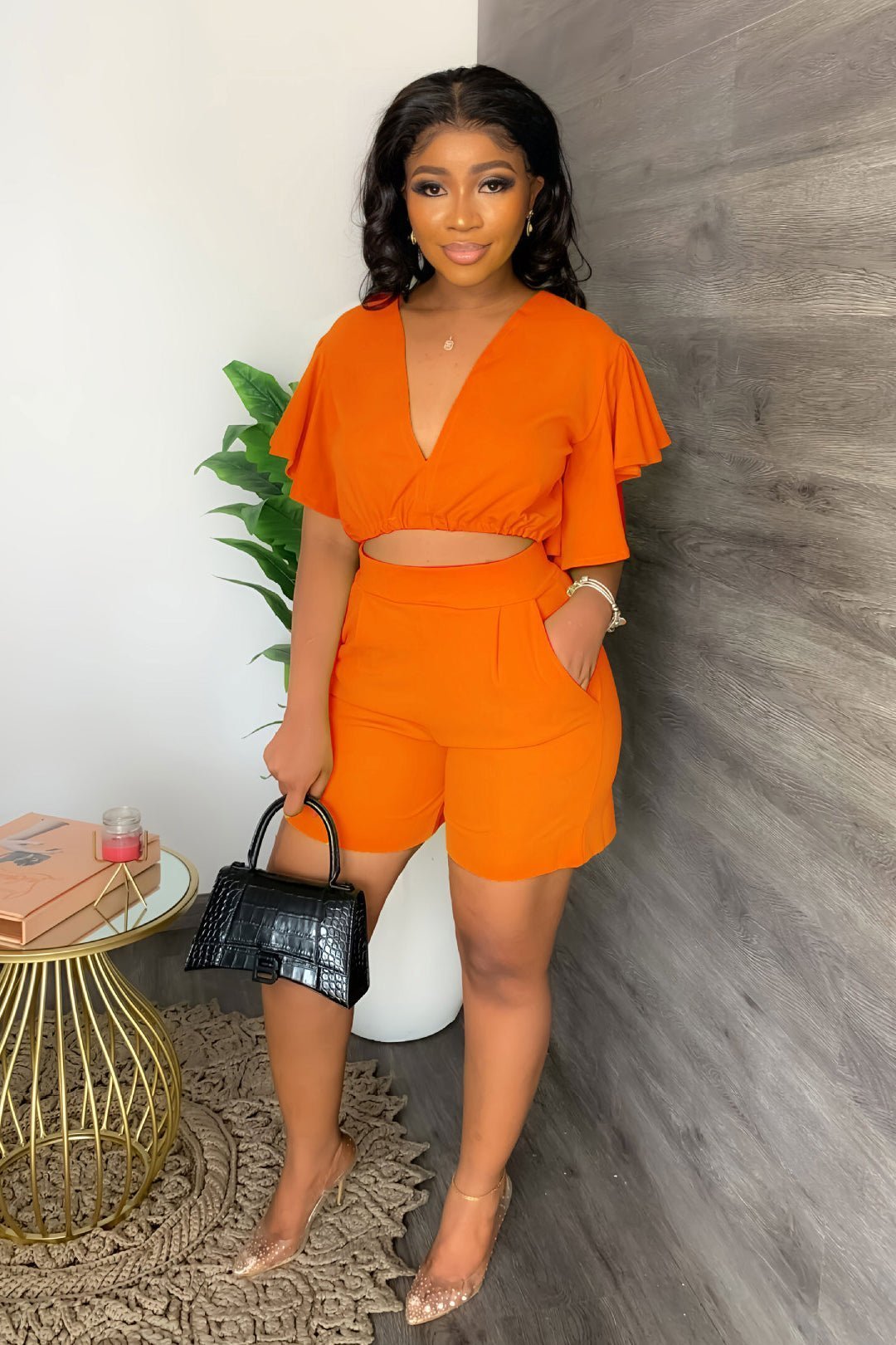 Trendy letní set s designem pruhů – Marlene