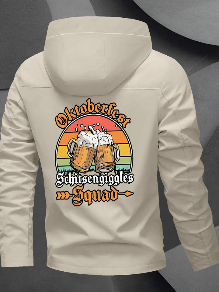 Větruodolná bunda s kapucí – Markus Oktoberfest 2025