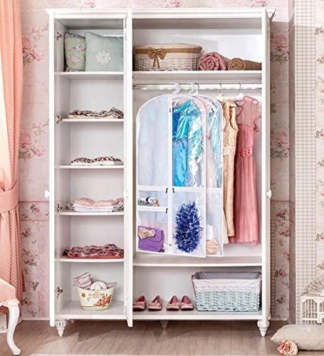 Skládací podzimní obaly na taneční kostýmy s kapsami na zip – balení 5 kusů (2 za cenu 1)