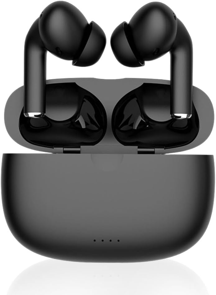 True Wireless sluchátka s potlačením hluku, Bluetoothem 5.0 a bezdrátovým nabíjecím pouzdrem – Sonetra