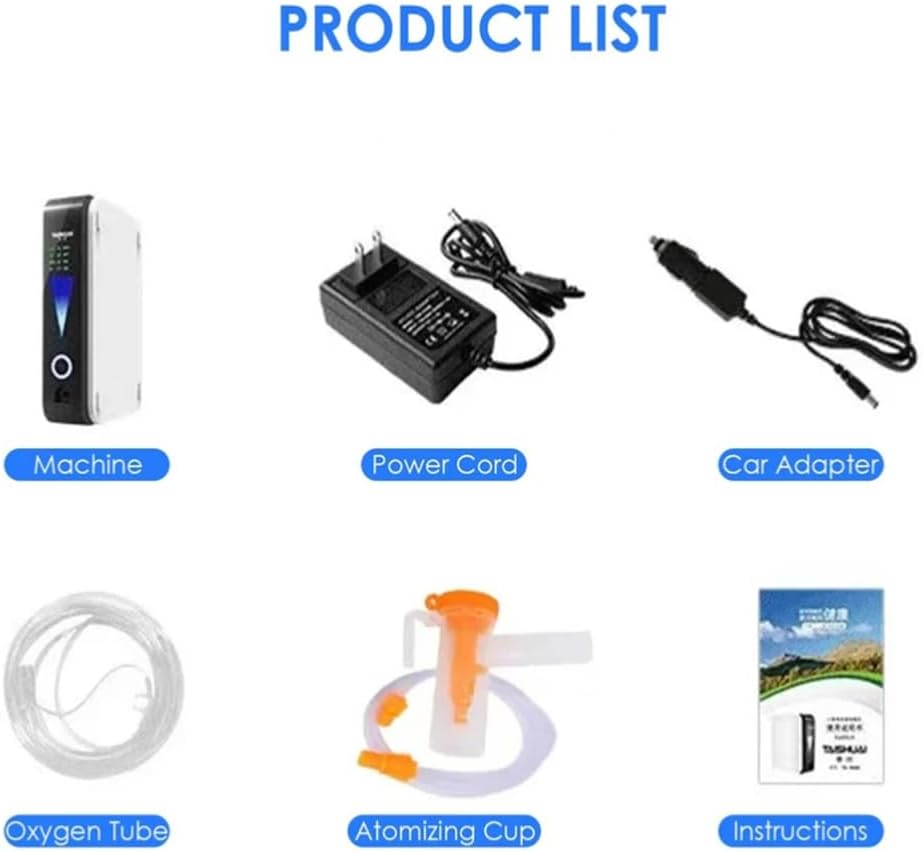 Přenosný kyslíkový koncentrátor s nastavitelným průtokem a tichým chodem – OxyLife