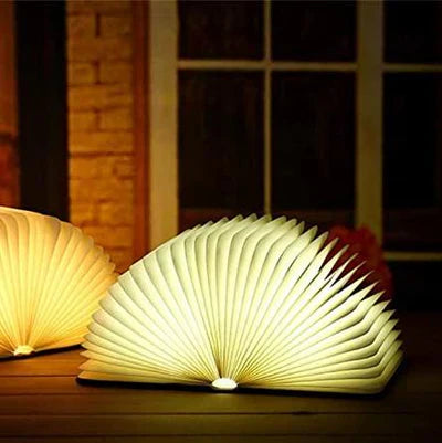 Skládací knižní lampa s teplým LED světlem - StoryGlow