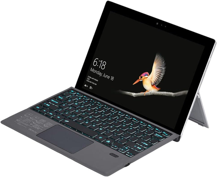 Bezdrátová Bluetooth klávesnice s podsvícením a touchpadem pro Surface Pro – Nexora