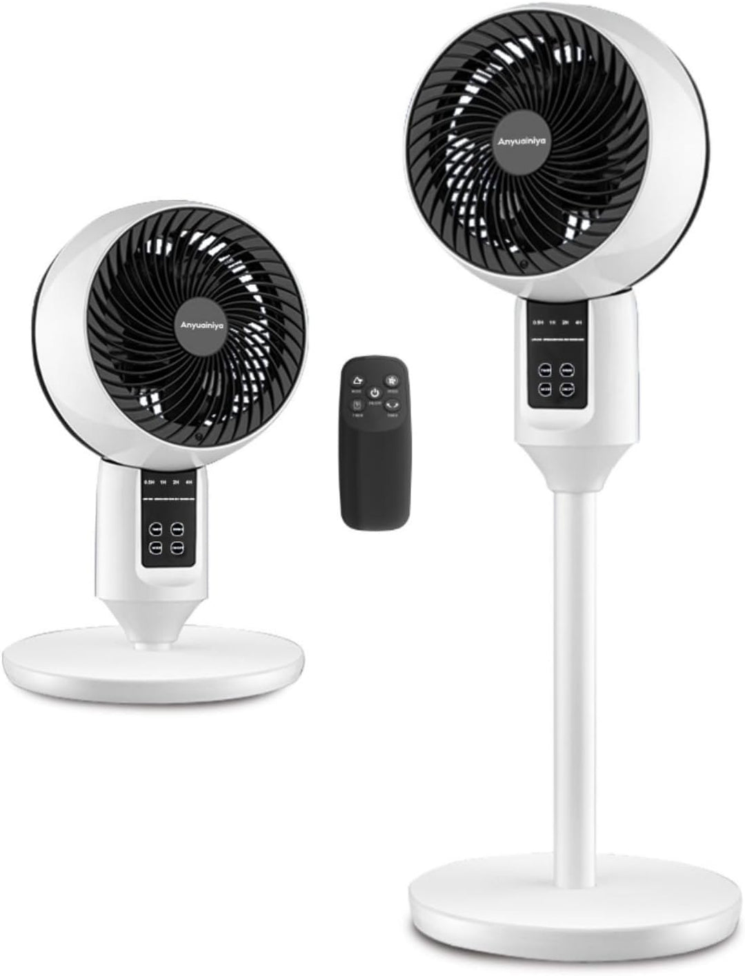 Nastavitelný stojanový ventilátor s 3D-oscilací – Aerion