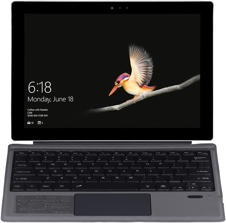Bezdrátová Bluetooth klávesnice s podsvícením a touchpadem pro Surface Pro – Nexora