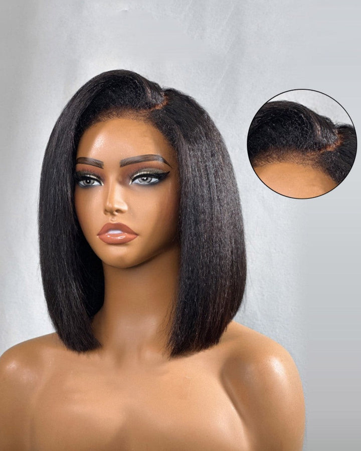 HD prémiová paruka 5x5 Kinky Straight – Zamira