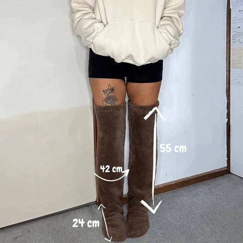 Teplé fleecové ponožky na zimu – SnuggleFeet