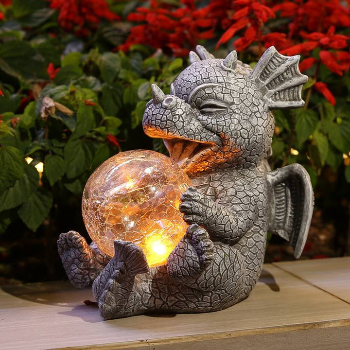 LED stolní lampa ve tvaru draka – Nyra