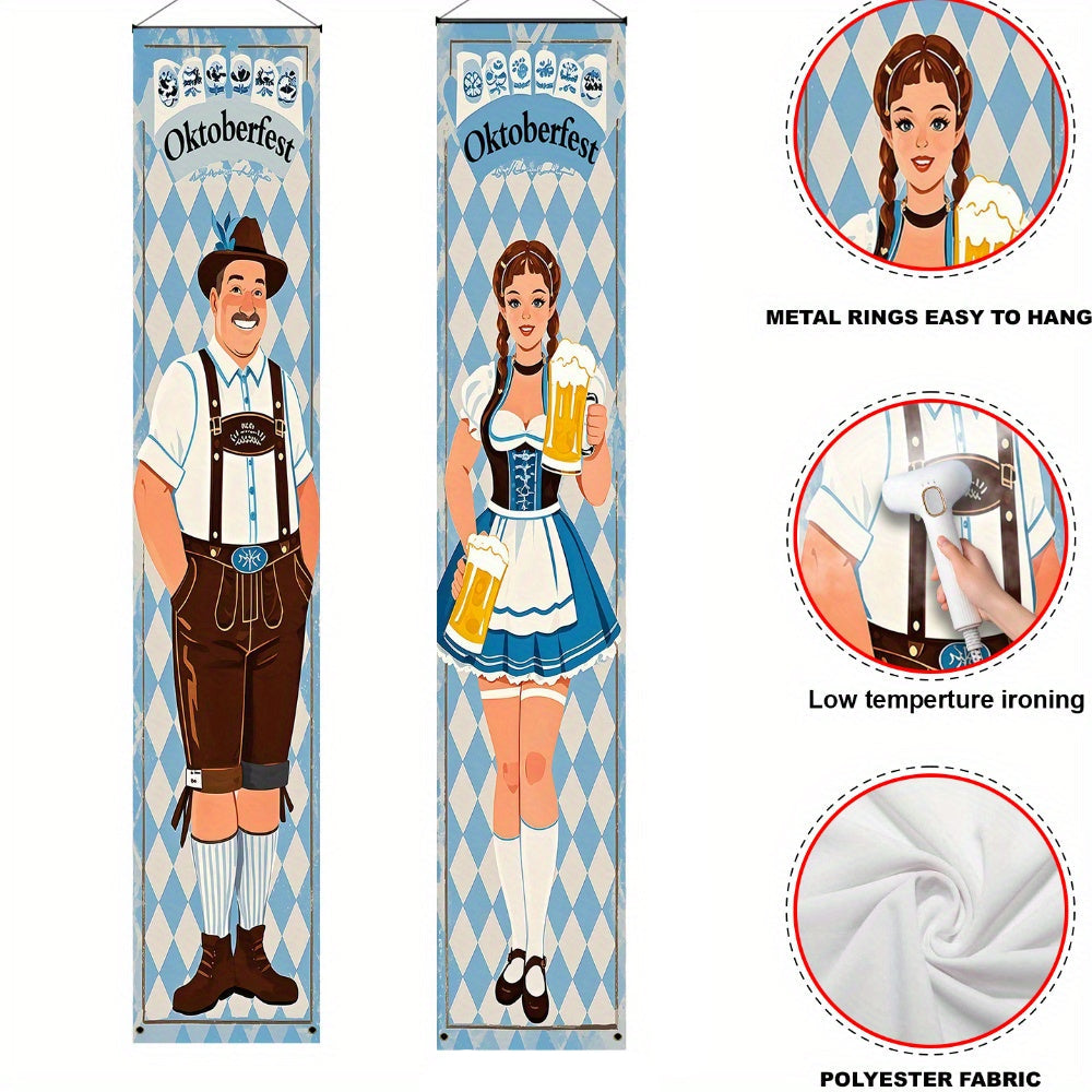 Sada bannerů z polyesteru – WiesnWillkommen Oktoberfest 2025