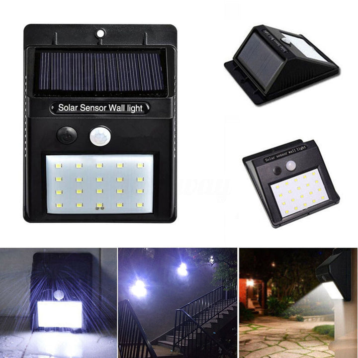 Sada 5 solárních LED venkovních lamp – LumaPath