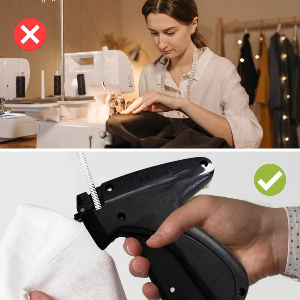 Přenosný mini šicí stroj - Stitchly