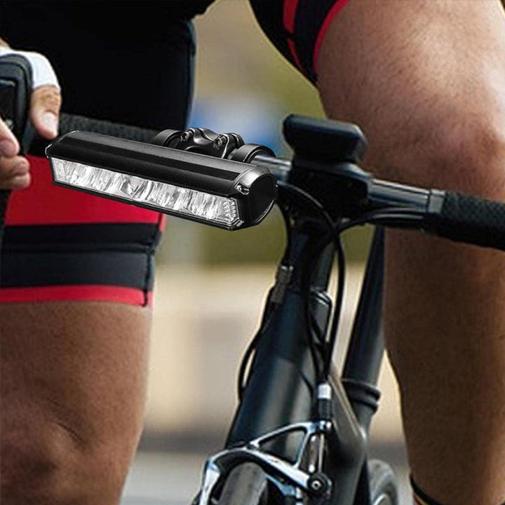 Superjasné 180° cyklistické osvětlení s integrovanou baterií – Luminor