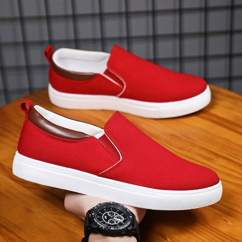 Pánské plátěné slip-on boty – Lennard