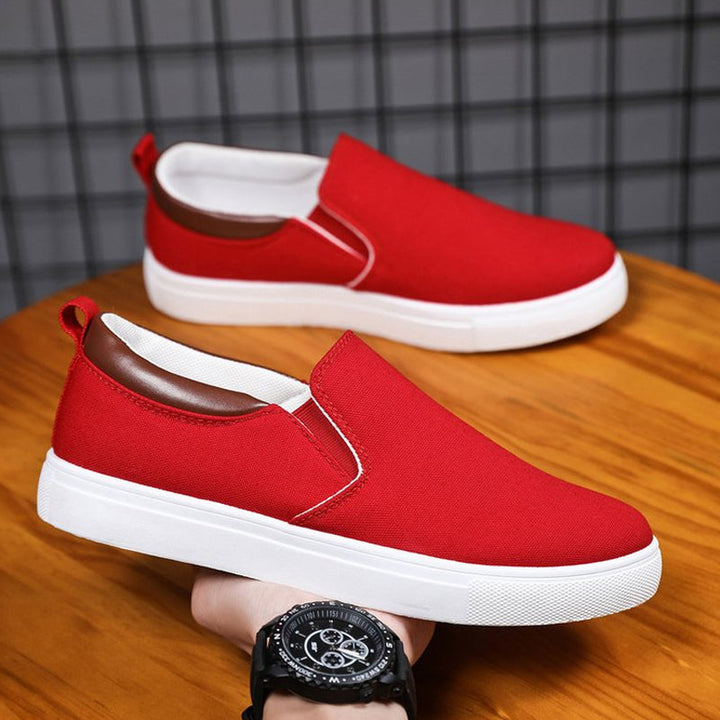 Pánské plátěné slip-on boty – Lennard