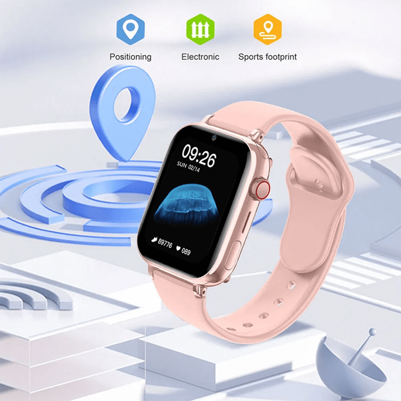Hodinky pro děti s 4G videotelefonem a GPS polohováním
