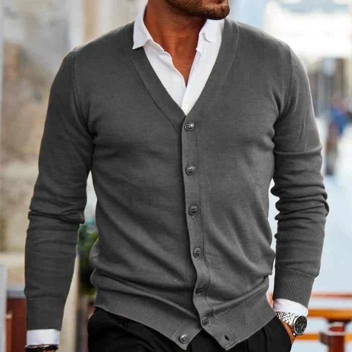 Pohodlný pánský cardigan - Elias