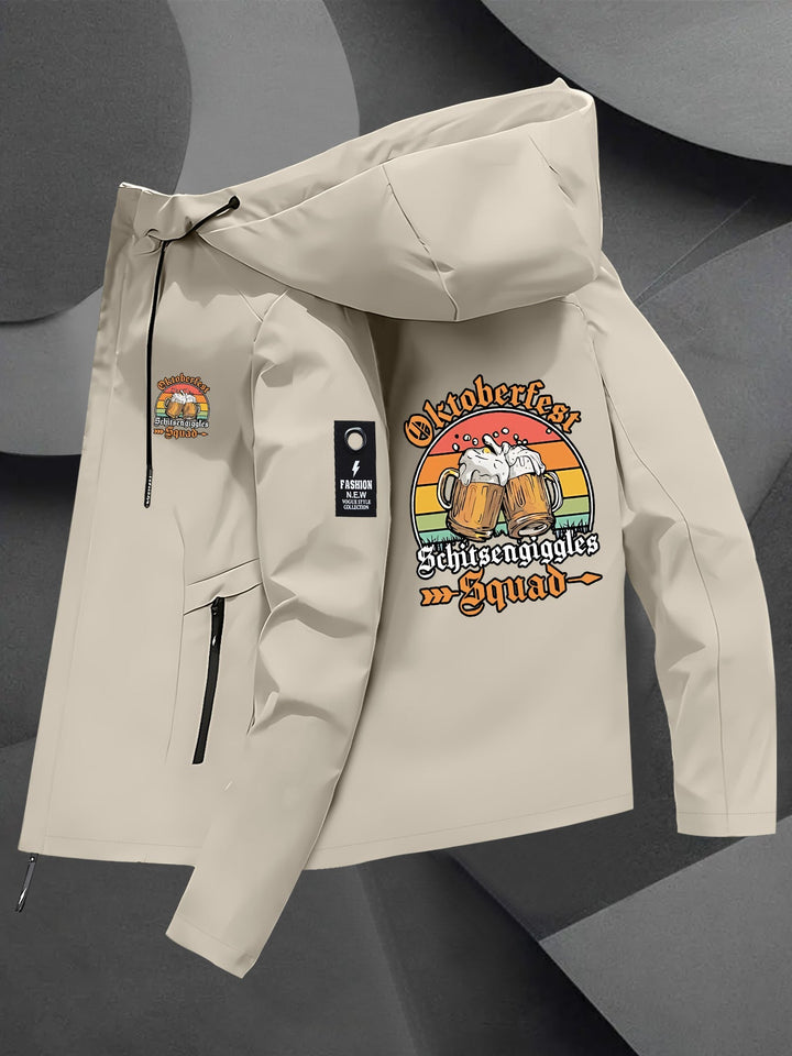 Větruodolná bunda s kapucí – Markus Oktoberfest 2025