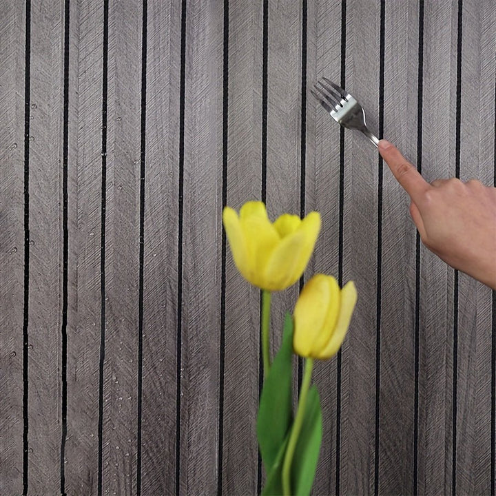 3D Samolepicí nástěnné panely s realistickým vzhledem dřeva - Wallvera